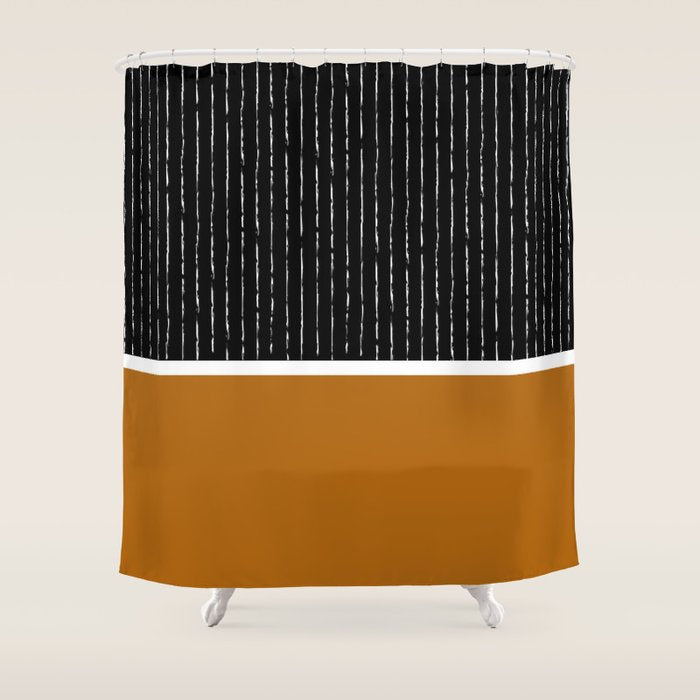 Amber Shower Curtain Gallery Image 1