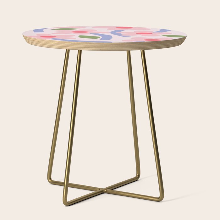Floral dance - pastel Side Table Gallery Image 1