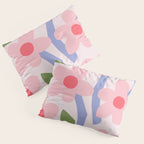 Floral dance - pastel Pillow Sham Gallery Image 3