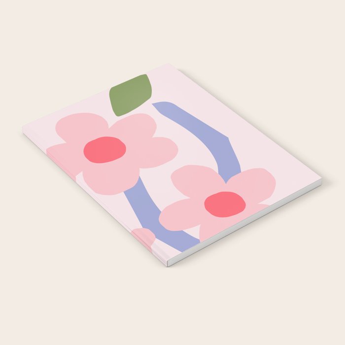 Floral dance - pastel Notebook Gallery Image 1