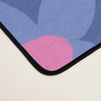 Joyful Flowers - blue Desk Mat Gallery Image 4