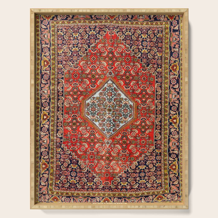 Bidjar Persian Rug Print Serving Tray Gallery Image 1