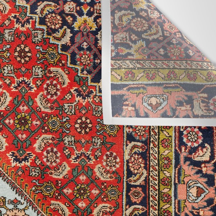 Bidjar Persian Rug Print Wall Tapestry Gallery Image 3
