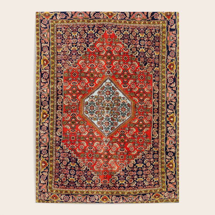 Bidjar Persian Rug Print Poster Gallery Image 1