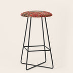 Bidjar Persian Rug Print Stool Gallery Image 1