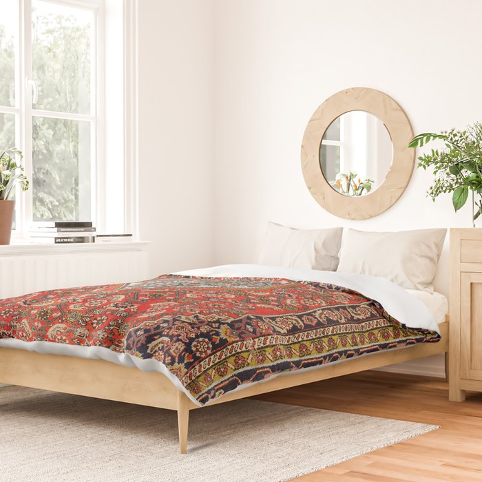 Bidjar Persian Rug Print Duvet Cover Gallery Image 2