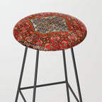 Bidjar Persian Rug Print Stool Gallery Image 2