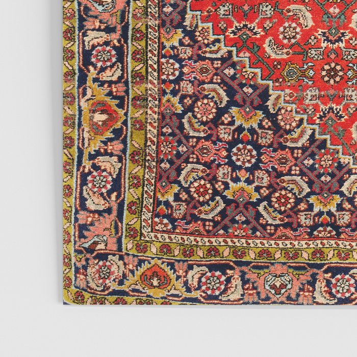 Bidjar Persian Rug Print Poster Gallery Image 3