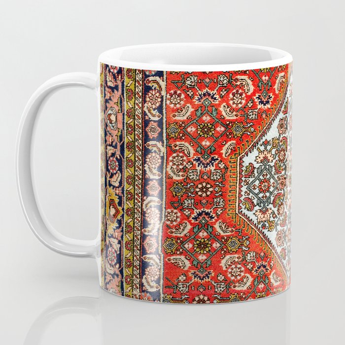 Bidjar Persian Rug Print Coffee Mug Gallery Image 3