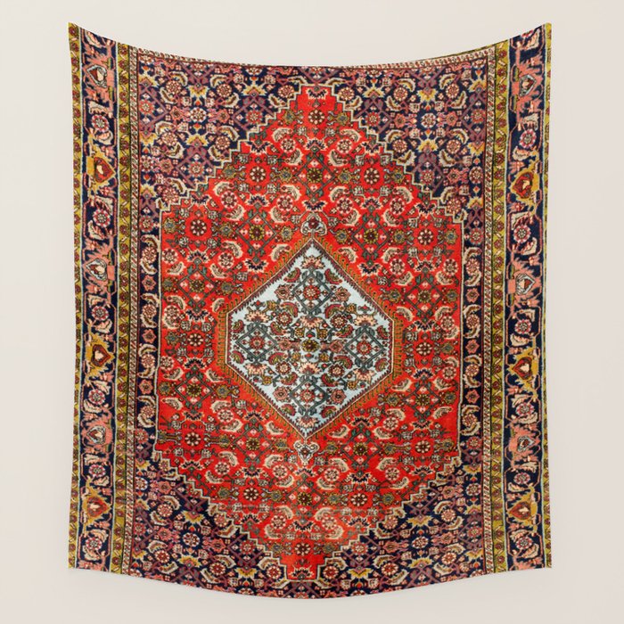 Bidjar Persian Rug Print Wall Tapestry Gallery Image 1