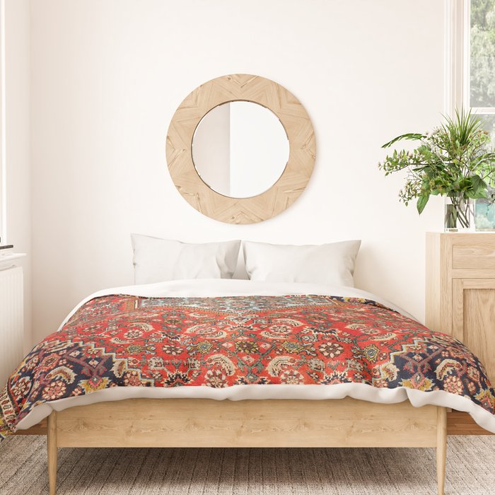Bidjar Persian Rug Print Duvet Cover Gallery Image 3
