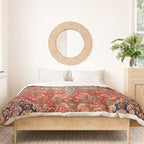 Bidjar Persian Rug Print Duvet Cover Gallery Image 3