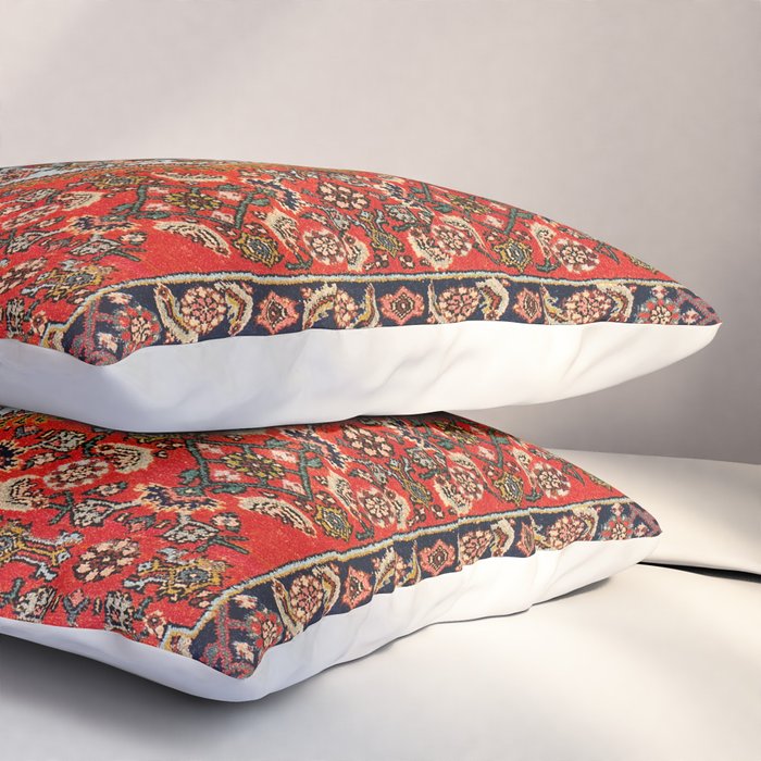 Bidjar Persian Rug Print Pillow Sham Gallery Image 3