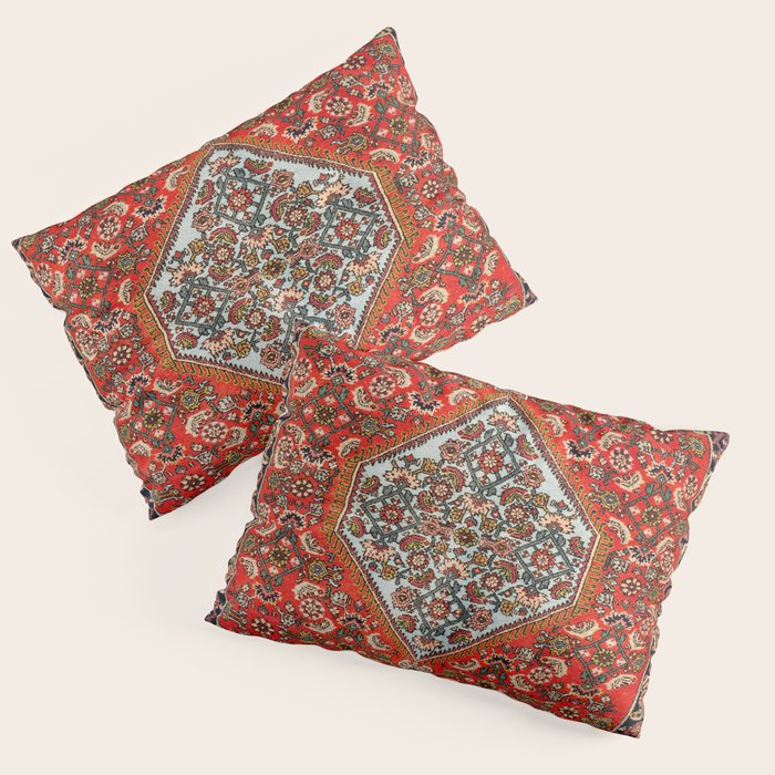 Bidjar Persian Rug Print Pillow Sham Gallery Image 3