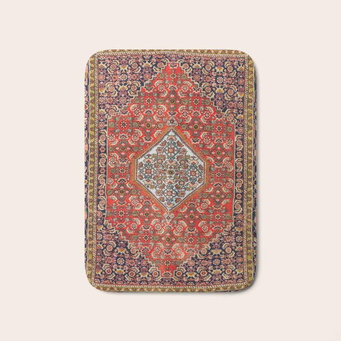 Bidjar Persian Rug Print Bath Mat Gallery Image 1