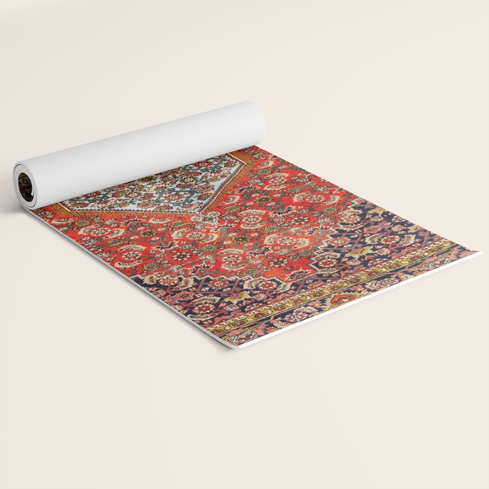 Bidjar Persian Rug Print Yoga Mat Gallery Image 2