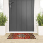 Bidjar Persian Rug Print Welcome Mat Gallery Image 3