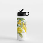 Yellow Flowers Water Bottle Gallery Image 1