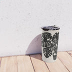 Black & White Plants / Monstera Deliciosa Travel Mug Gallery Image 4