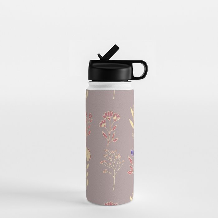 Flower Pattern_07 Water Bottle Gallery Image 1