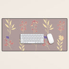 Flower Pattern_07 Desk Mat Gallery Image 1