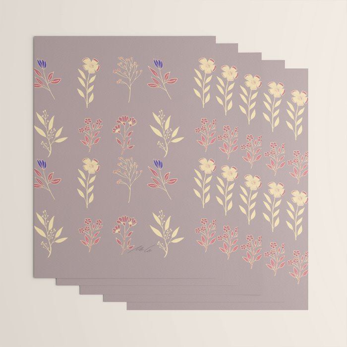 Flower Pattern_07 Wrapping Paper Gallery Image 3