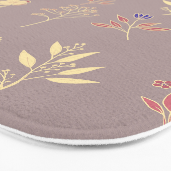 Flower Pattern_07 Bath Mat Gallery Image 3