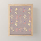 Flower Pattern_07 Mini Art Print Gallery Image 1