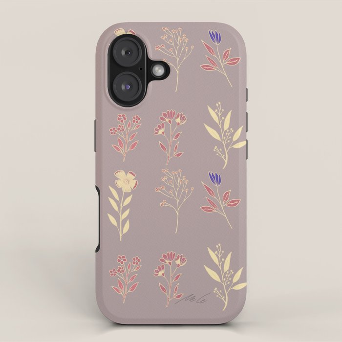 Flower Pattern_07 iPhone Case