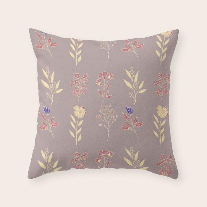 Flower Pattern_07 Throw Pillow Gallery Image 6