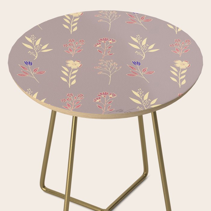 Flower Pattern_07 Side Table Gallery Image 2