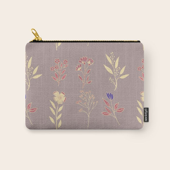 Flower Pattern_07 Carry All Pouch Gallery Image 1