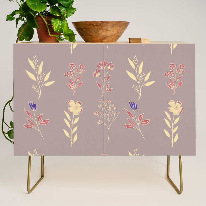 Flower Pattern_07 Credenza Gallery Image 1