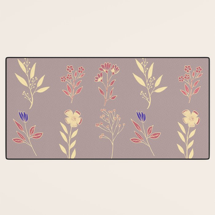 Flower Pattern_07 Desk Mat Gallery Image 3