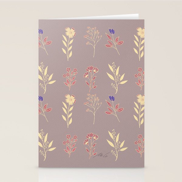 Flower Pattern_07 Stationery Card Gallery Image 2