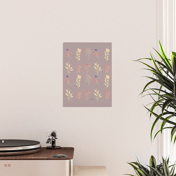 Flower Pattern_07 Poster Gallery Image 2