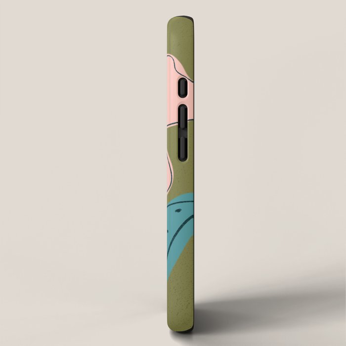 Made with Love- Flower Print  iPhone Case Gallery Image 2