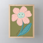 Made with Love- Flower Print  Mini Art Print Gallery Image 1
