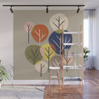 Multicolor Grove Wall Mural Gallery Image 1