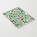 Christmas Sweaters - Vintage Blush Mint Palette Notebook Gallery Image 3