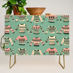 Christmas Sweaters - Vintage Blush Mint Palette Credenza Gallery Image 1
