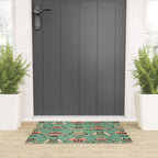 Christmas Sweaters - Vintage Blush Mint Palette Welcome Mat Gallery Image 3
