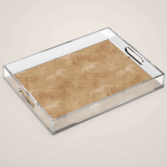 Run Wild - Caramel Acrylic Tray Gallery Image 1