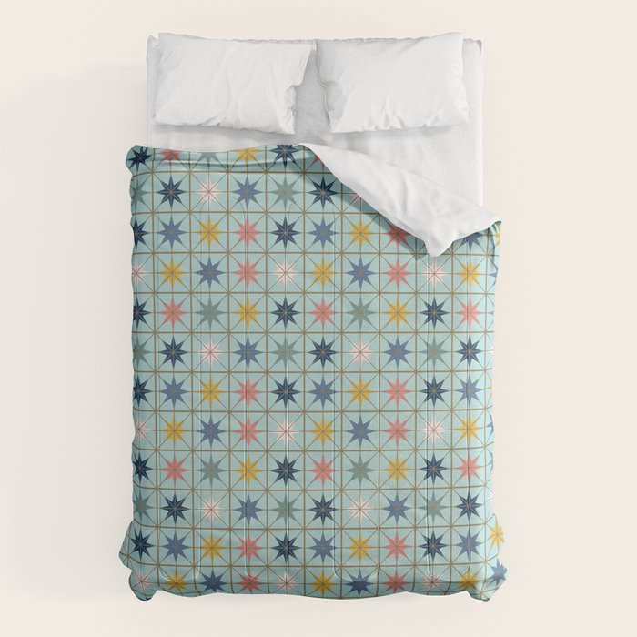 Moroccan Star Tile Pattern Comforter Gallery Image 6