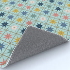 Moroccan Star Tile Pattern Rug Gallery Image 4