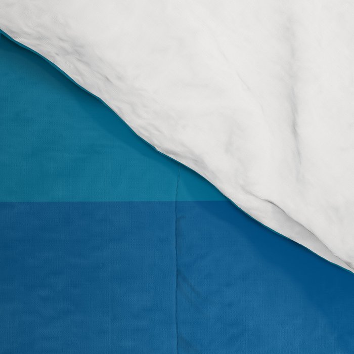  Classic 70s Vintage Style Retro Stripes - Funky Rainbow Comforter Gallery Image 4