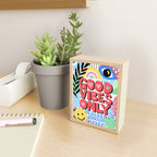Good Vibes Only Mini Art Print Gallery Image 2