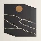 Minimal Abstract Art Landscape 38 Wrapping Paper Gallery Image 3