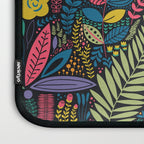 Retro colorful jungle nature plant pattern Laptop Sleeve Gallery Image 3