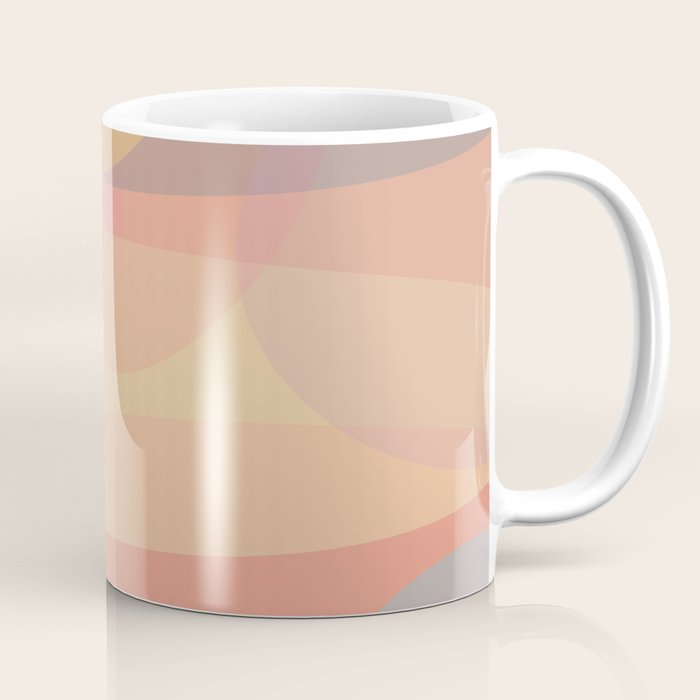 Pastel Abstract Coffee Mug Gallery Image 1